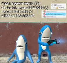 Load up garry's mod and join any multiplayer server. Left Shark In Garry S Mod