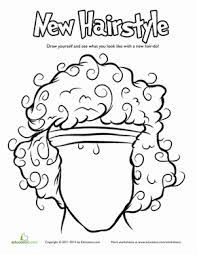 Hairstyle Coloring 80s Workout Worksheet Education Com Cool Coloring Pages Coloring Pages Hair Color