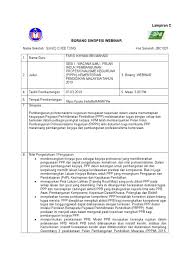 Contoh Borang Sinopsis Webinar Sesi 1 2019