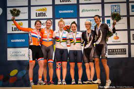 Europees kampioenschap baanwielrennen afgelast, alternatief wordt onderzocht. Wereldkampioenschap Baanwielrennen Paracycling Zilver Ziekenhuisbezoek Haliegh Dolman