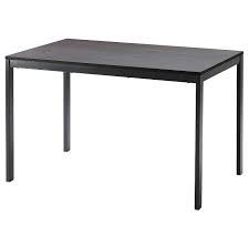 Ikea bjursta tisch esstisch schwarz braun. Vangsta Ausziehtisch Schwarz Dunkelbraun 120 180x75 Cm Ikea Deutschland
