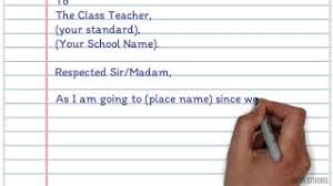 Whether you work in business or are taking the general ielts. Leave Letter Requesting Leave On Attending A Festival Your Home Teacher