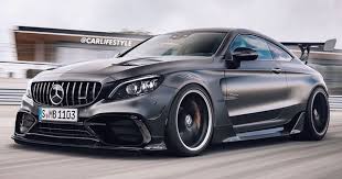 Mercedes Amg C63 Black Series Gets Angry New Rendering Mercedes Amg New Mercedes Amg Mercedes C63 Amg