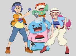 jessie, james, meowth, and wobbuffet (pokemon and 1 more) drawn by  flowers-imh | Danbooru