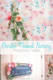 Baby Lily S Nursery Reveal Nursery Decor Inspiration Garden Nursery Theme Baby Nursery Inspiration