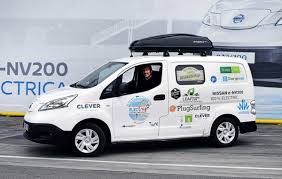 Nissan E Nv200 Undertakes 35 Day European Electrip Showcasing European Electric Corridor Nissan Electric Cars Vehicles