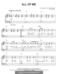 Check spelling or type a new query. All Of Me By J Stephens T Gad Sheet Music On Musicaneo