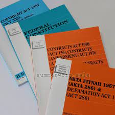 Akta fitnah 1957 (akta 286): Akta Fitnah 1957 Akta 286 Defamation Act 1957 Act 286 Bahasa Malaysia English Book Textbooks On Carousell