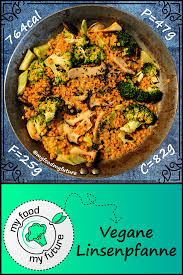 Rezept Linsenpfanne Vegan Myfoodmyfuture Com Rezept Gesunde Rezepte Rezepte Proteinreiche Rezepte
