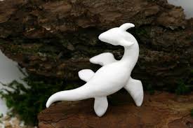 Paintable Loch Ness Monster Nessie Cryptid Plesiosaur Etsy In 2020 Polymer Clay Animals Clay Animals Loch Ness Monster