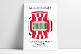 Carter Finley Stadium Nc State Wolfpack Football Ncsu Raleigh Nc Carter Finley Carter Finely Wolfpack Football Nc State Football