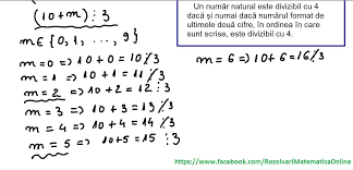 * solutia care se bazeaza pe repetitia numerelor si anume faptul ca cele. Clasa A Vi A Cap Divizibilitatea Numerelor Naturale Criterii De Divizibilitate Ex 1 Youtube