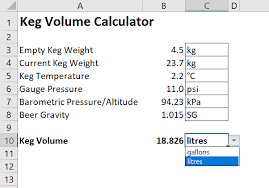 keg volume calculator homebrewtalk