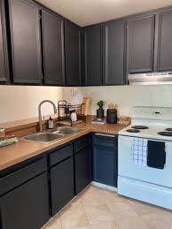 Update kitchen cabinets with contact paper. Renter Friendly Kitchen Makeover How To Contact Paper Counters And Cabinets Rental Kitchen Makeover Renters Kitchen Home Decor Kitchen