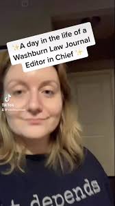 A day in the life of a Washburn Law Editor in Chief! Follow around EIC  @marisalexisno for a day! Make sure to follow Washburn Law