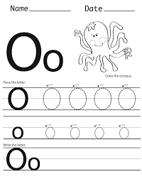 Letter O Worksheet For Alphabet Learning Letter O Worksheets Tracing Worksheets Preschool Preschool Worksheets