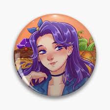 Stardew Valley Abigail Pins and Buttons for Sale