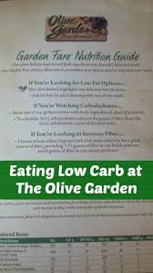 Low Carb Olive Garden Menu No Carb Diets Low Carb At