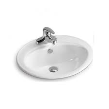 La pose d'une vasque encastrable est une affaire de professionnel. Vasque Encastrable Ovale 54x46 Cm Ceramique Nea Achat Vente Lavabo Vasque Vasque Encastrable Ovale 5 Cdiscount
