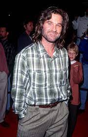 Kurt was wearing a shirt that said 'you are leaving the american sector' and then the phrase repeats in different languages. Pin By Cindy Redman On Good Lord Almighty Men Kurt Russell Goldie Hawn Kurt Russell Hollywood Actor