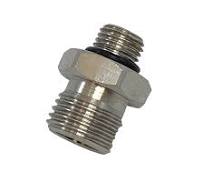 SS316 3/8"-24 (male) to 9/16"-18 (male) Insert Adapter