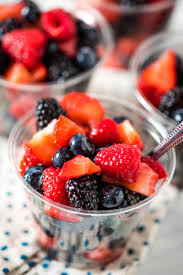 See more ideas about food, fruit, fruit serving. Easy Mixed Berry Fruit Cups Flour On My Fingers