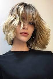 Messy Bob Haircut A Perfect Hairstyle Short Hairstyles For Thick Hair Short Hair Highlights Short Hair Styles