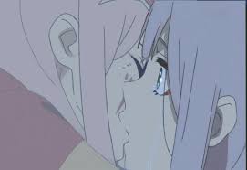 Ichigo was not happy when hiro rode with zero two a second time as she fears it was too risky but, due to the kissing between plantations 13 and 26 expectating to attract a horde of klaxosaurs, she reluctantly relented to allowing him to ride with zero two a third time because the squad will need strelizia. Zero Two X Zero Two Kiss Edit Darlinginthefranxx