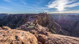 This is the eagle point view of west grand canyon in arizona/usa. Top Grand Canyon West Views Overlook Points