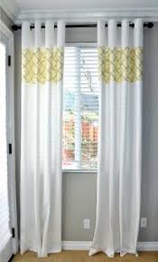 Black And White Striped Curtains Ikea White Ikea Curtains With A Panel Of Color Sewn In Love This Ikea Curtains Ikea White Curtains Curtains