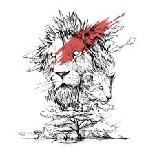 A biomechanical tattoo design s brilliant as this can only be pulled off by an experienced. Lion King Tattoo For Father Son Bond Half Sleeve Tattoo Contest 99designs