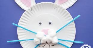 I love how easy they are to make with simple craft supplies! Super Cute Paper Plate Easter Bunny Craft Kids Activities Blog