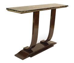Rosewood And Marble Console Attrib To Leleu With Images French Art Deco Marble Console Table Console Table