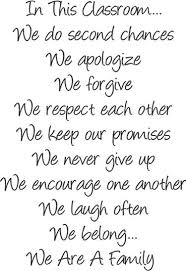 Black And White Classroom Quotes In This School Education Wall Decals High School Classroom School Classroom Classroom Quotes
