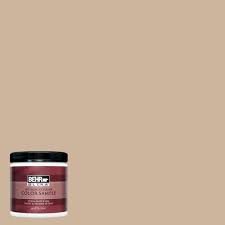 Behr Ultra 8 Oz Ul140 10 Mushroom Bisque Matte Interior Exterior Paint And Primer In One Sample