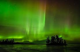Auroras Rainy Lake Northern Lights Lake Vacation