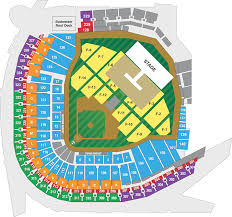 Exhaustive Target Field Concert Map Target Field Seating