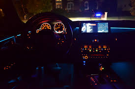 Glowing At Night Bmw