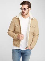 Corduroy Trucker Jacket Levi S Shop Men S Jackets Vests Online Simons Mens Outdoor Jackets Mens Casual Outfits Mens Outfits