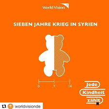 A Petition Worth Supporting Worldvisionde Seven Years Of War In Syria That Means Half The Childhoo Syrian Children Syrian Refugees Children Refugee Crisis