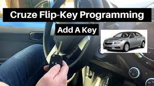 You can see an example below. How To Program A Chevy Cruze Flip Key Remote Fob 2011 2015 Diy Chevrolet Add Flip Key Tutorial Youtube