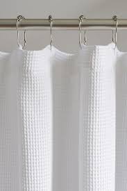 Coyuchi Waffle Organic Shower Curtain Anthropologie Modern Shower Curtains Organic Shower Waffle Weave Shower Curtain