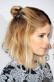 Frisuren Modern Mittellange Haare Halb Offener Dutt Trend Damen Frisuren Short Thin Hair Growing Out Short Hair Styles Hair Styles