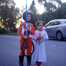 From luke skywalker and princess leia to yoda and chewbacca, use the force (and these easy tutorials) to craft diy star wars costumes for halloween. No Sew Diy Luke Skywalker And Princess Leia Kids Costume