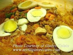 Pancit Palabok Pancit Palabok Recipe Oriental Dishes Pancit