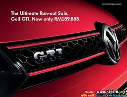 Volkswagen golf gti malaysia price, harga; New Volkswagen Gti In Malaysia Launched Rm190k Price And Specification