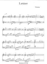 In our catalog, you can find yiruma sheet music for piano, drums, flute, saxophone, trumpet, guitar and almost any other instrument. Letter Sheet Music Yiruma Piano Sheet Sheetmusic Free Com