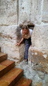 The term eye of a needle is used as a metaphor for a very narrow opening. Eye Of The Needle Gate Jerusalem Israel Holy Land Israel Jerusalem