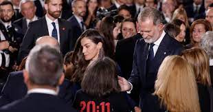 Los Reyes Felipe y Letizia presiden en Valencia el funeral por las víctimas de la DANA