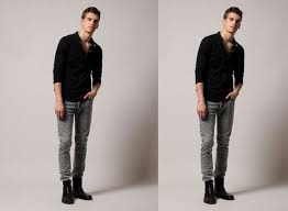Black Acid Wash Jeans Mens Outfit Pin On What To Wear